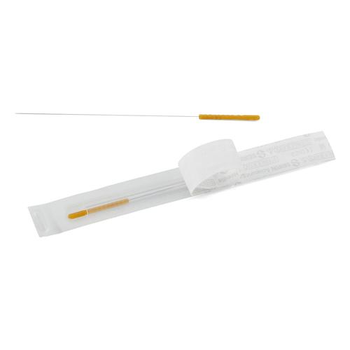 SEIRIN&reg; tipo G &ndash;&nbsp;0,30 x 75 mm, marr&oacute;n, 100 agujas por caja, 1022382 [S-G3075], Agujas de acupuntura SEIRIN