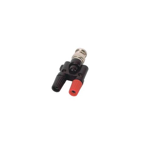 Adapter BNC dug&oacute; / 4 mm ban&aacute;n csatlakoz&oacute;, 1002750 [U11259], K&iacute;s&eacute;rleti k&aacute;belek