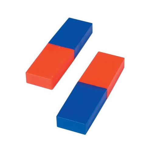Pair of Bar Magnets, 80 mm, 1003085 [U19550], Magnetism