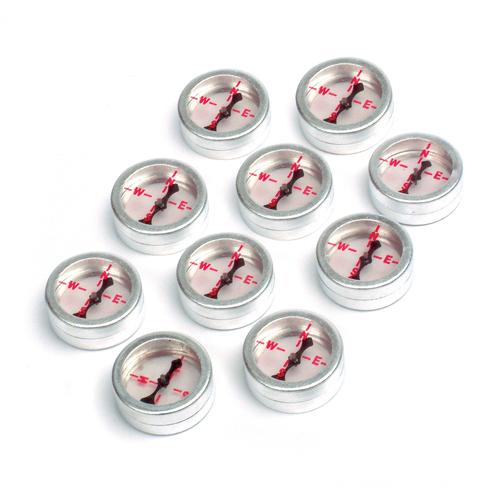 Boussoles de trac&eacute; du champ magn&eacute;tique, 10 pcs, 1003095 [U19562], Les Essentiels