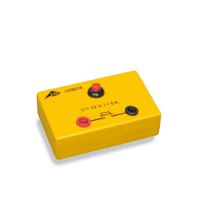 Bouton poussoir sur bo&icirc;tier 3B, 1010146 [U29518], Composants avec douilles de 4 mm