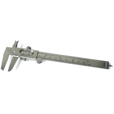Pied à coulisse 1/10 mm, 1010217 [U29625], Instruments de mesure manuels analogiques