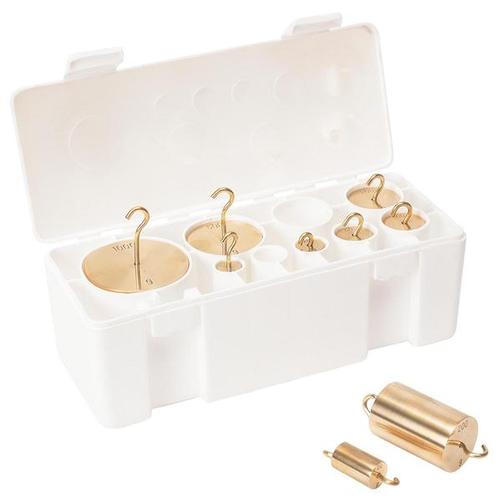 Hooked Masses, Set, 10 g &ndash; 1000 g, 1003214 [U30016], Balance Weights