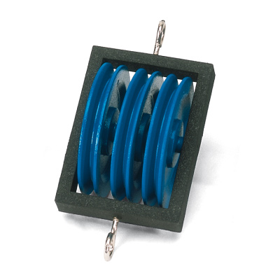 Puleggia Per Power Cage - Carrucola Girevole Multifunzione Con Cuscinetto, Carico Max 270 Kg, Per Rack 50x50 Mm
