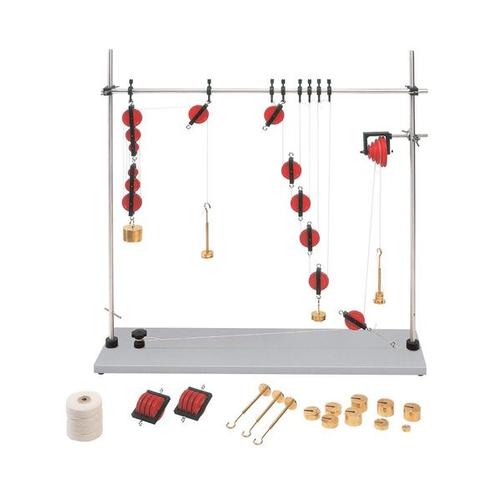 Cadernais, conjunto para experi&ecirc;ncias, 1003224 [U30028], Alavanca e roldanas
