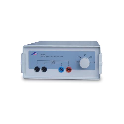 Transformador con rectificador,
3/ 6/ 9/ 12 V, 3 A, 1024240 [U33300-230V], Alimentaci&oacute;ns