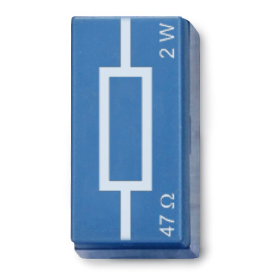 Linear Resistor, 47 Ohm, 1012908 [U333016], 플러그인 부품 시스템
