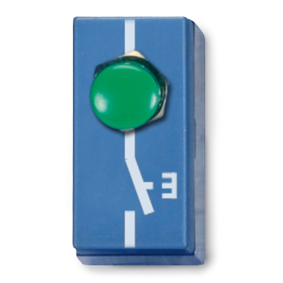 Push Button Switch (NO) Sing. Pole P2W19, 1012988 [U333096], Plug-In Component System