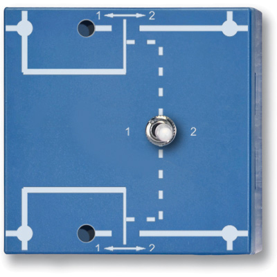 Double-Pole Change-Over Switch, 1012991 [U333099], Plug-In Component System