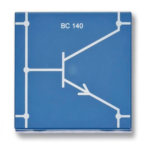 Transistor NPN BC 140, P4W50, 1018845 [U333112], Sistema de elementos de encaixe