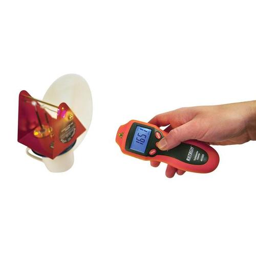 Mini Laser Photo Tachometer, U40142, Movimientos de rotación