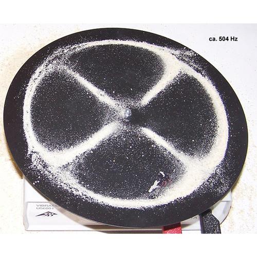Circular Chladni Plate, 1000705 [U56005], Oscillations