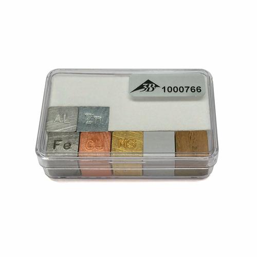 W&uuml;rfel zur Dichtebestimmung, Satz 7, 1000766 [U8404509], Dichte und Volumen