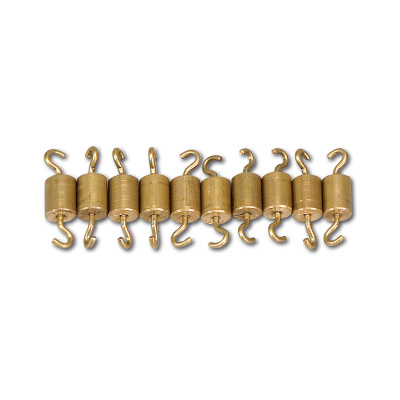 Masse con gancio, 10 g, 10&nbsp;pz., 1000770 [U8404710], Pesi per bilance 