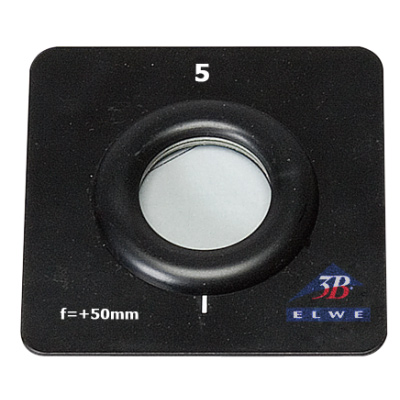 Convex Lens K, f = 50 mm, 1000869 [U8475901], Kröncke Optics