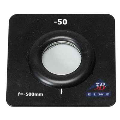 Concave Lens K, f = -500 mm, 1009865 [U8475961], 크뢴케 광학