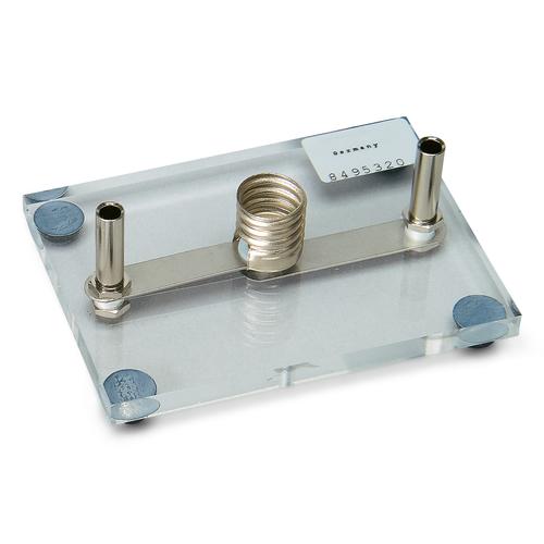 Casquillo para l&aacute;mpara E14 sobre base de vidrio acr&iacute;lico, 1000947 [U8495320], Componentes sobre base de acr&iacute;lico