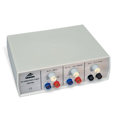 Fuente de alimentación CC 450 V (230 V, 50/60 Hz), 1008535 [U8521400-230], Power supplies with short-circuit current up to 2 mA