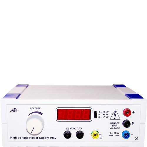 Fonte de alimenta&ccedil;&atilde;o de alta tens&atilde;o,
0 a 10 kV VCC, m&aacute;x. 2 mA
(115 V, 50/60 Hz), 1020138 [U8557480-115], Aparelhos de rede
