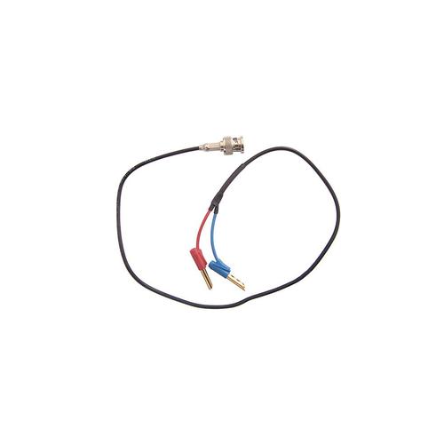 Cable HF, conector macho BNC/4 mm, 4008293 [U8557626], Cables de experimentación