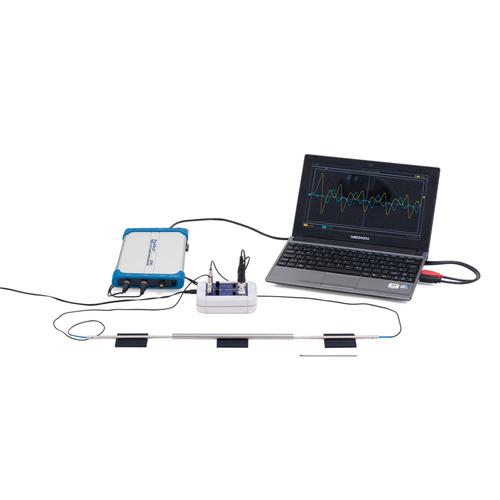Experimento:
Propagaci&oacute;n del sonido en barras&nbsp;
(115 V, 50/60 Hz), 8000755 [UE1070410-115], Ac&uacute;stica