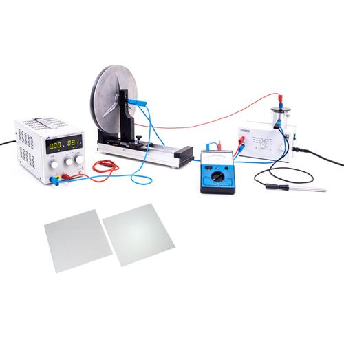 Esperimento: Dielettrico in condensatore a piastre (230 V, 50/60 Hz), 8000786 [UE3010850-230], PON Fisica - Laboratorio di Elettromagnetismo