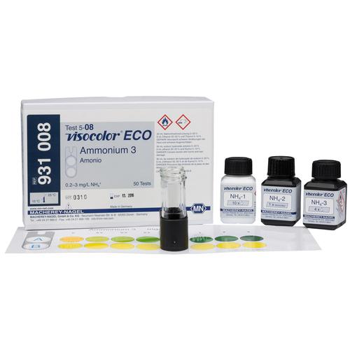 VISOCOLOR® ECO Test Ammonium 3, 1021122 [W12804], 环境科学工具包