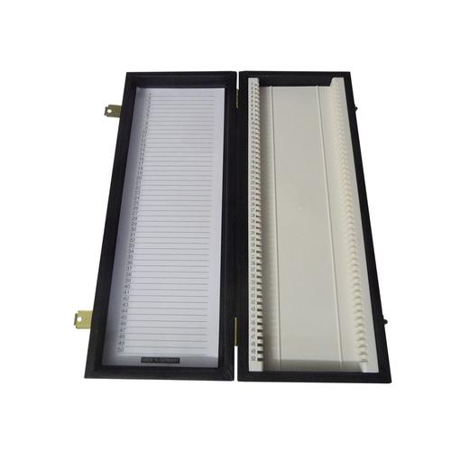 Bo&icirc;te pour 50 pr&ecirc;parations, 1004331 [W13702], Bo&icirc;tes pour lames microscopiques