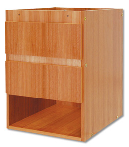 Storage Cabinet with Two Drawers, W15175, Treatment Tables