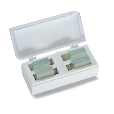 Cubreobjetos, sin tallar, vidrio al álcali, 1005080 [W16156], Caja de Petri