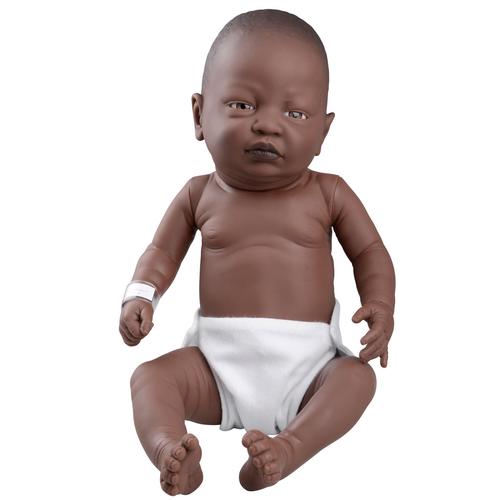 Bebê afro-americano para cuidados, masculino, 1005092 [W17004], Cuidados com o Paciente Recém-Nascido