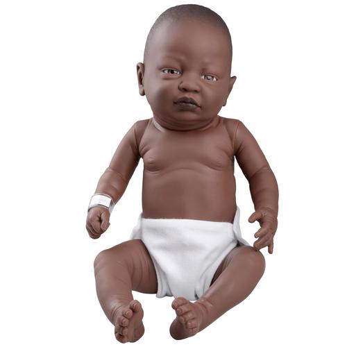 Beb&eacute; de cuidado afro-americano, femenino, 1005093 [W17005], Cuidado del paciente neonato
