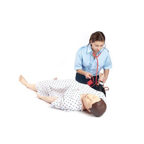 Nursing Anne Patient Care Manikin SimPad Capable-Dark Skin, W19589VS-B, Cuidado del paciente adulto