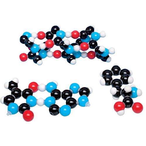 Kit de molêcules de biochimie D, molymod®, 1005280 [W19702], Kits de modèles moléculaires