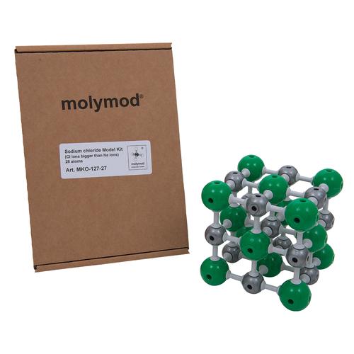 Chlorure de sodium (NaCl), molymod®, 1005281 [W19705], Modèles moléculaires