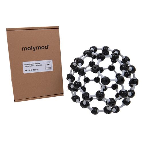 Buckminsterfulereno C60, molymod®, 1005284 [W19708], Modelos Moleculares