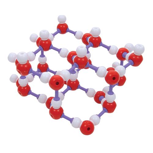 Gelo: kit de cristais H2O, molymod®, 1005285 [W19709], Molecular Models