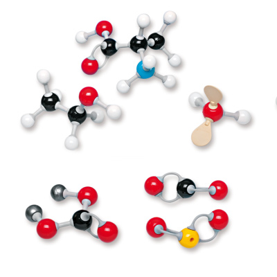 Kit de molêcules minêrale / organique S, molymod®, 1005291 [W19722], Kits de modèles moléculaires