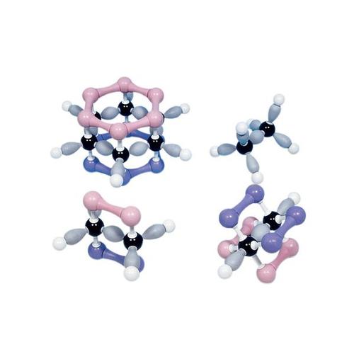 Molekula pálya szerves szerkezetek készlet Molyorbital;4 modellból álló gyűjő készlet, 1005292 [W19756], Molekulaorbitál készletek