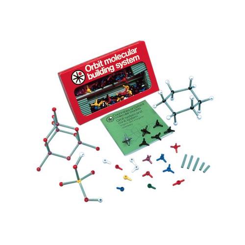 Kit de química inorgânica/orgânica para estudantes, Orbit™, 1005307 [W19806], Conjunto de montagem de moléculas
