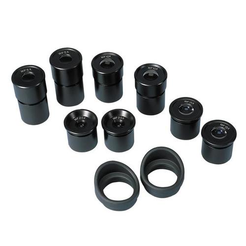 Coppia di oculari grande campo WF 10x 20 mm, 1005445 [W30671], Coppette oculari per microscopio