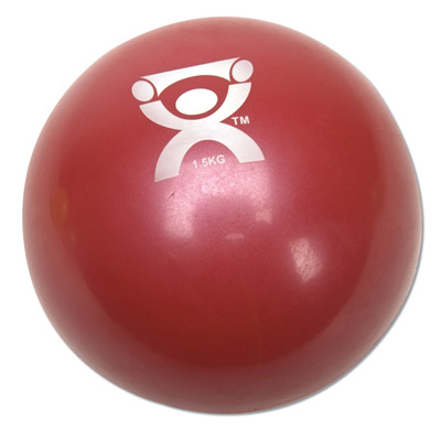 Cando®, Balón med. rojo, 1,5 kg | Alternativa a las mancuernas, 1008994 [W40122], Terapia con Pesos