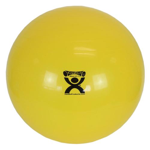 Palla da ginnastica Cando, gialla, 45 cm, 1013947 [W40128], Palle da ginnastica