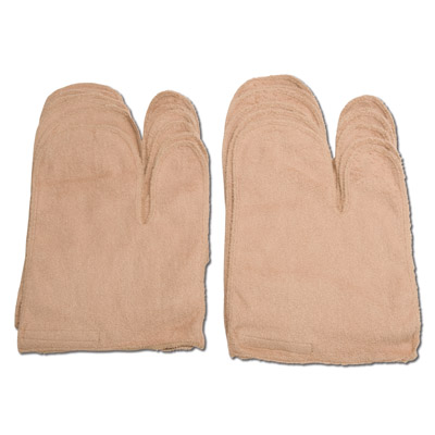 Terry Hand Mitts for Paraffin Treatments, W40143, Cera y Accesorios