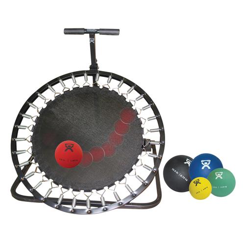 Adjustable Circular Rebounder with Medicine Ball Set, W40186, Trampolines and Rebounders