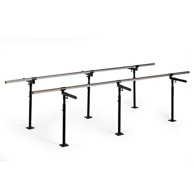 Hausmann 1389 Floor Mounted Bariatric Parallel Bars, 7 ft., W42732, Parallel Bars and Wall Bars