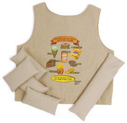 Fat Vest, Extra Small Size, 3004615 [W43056], Obesity and Eating Disorders Education