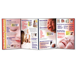 Shaken Baby Syndrome Folding Display, 3004686 [W43140], Educación para padres