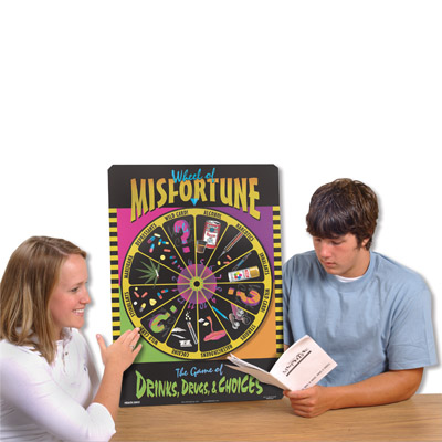 Wheel of Misfortune Game, 1020789 [W43242], Вред от употребления алкоголя и наркотиков