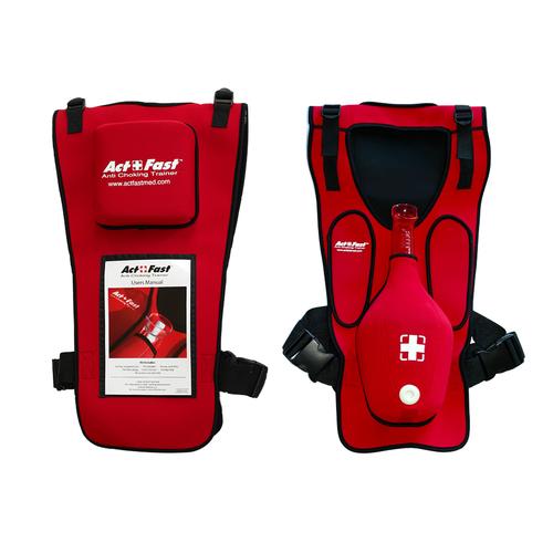 Act+Fast chaleco de auxilio en caso de asfixia - Rojo, 1014589 [W43300R], BLS adulto